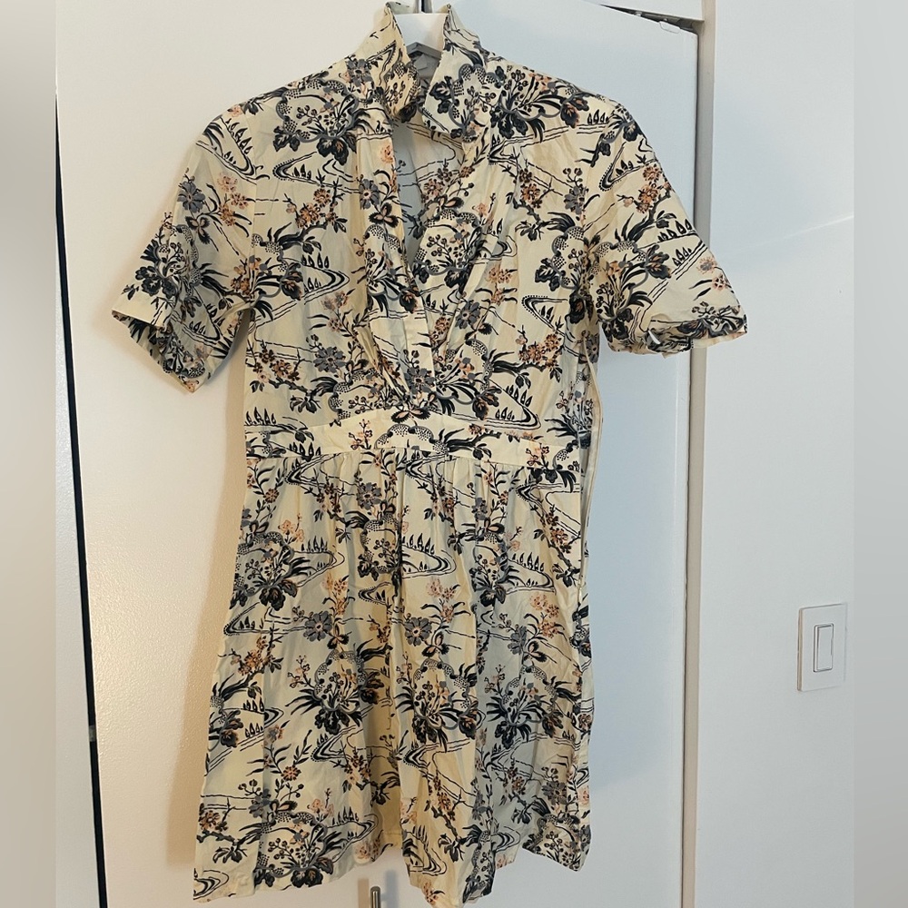 SPRING SALE Ba&Sh Floral Print Short Sleeve Spring/Summer Dress!